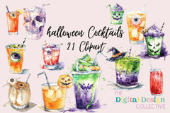 Halloween Drinks Clipart Bundle - CraftNest - Digital Crafting and Art