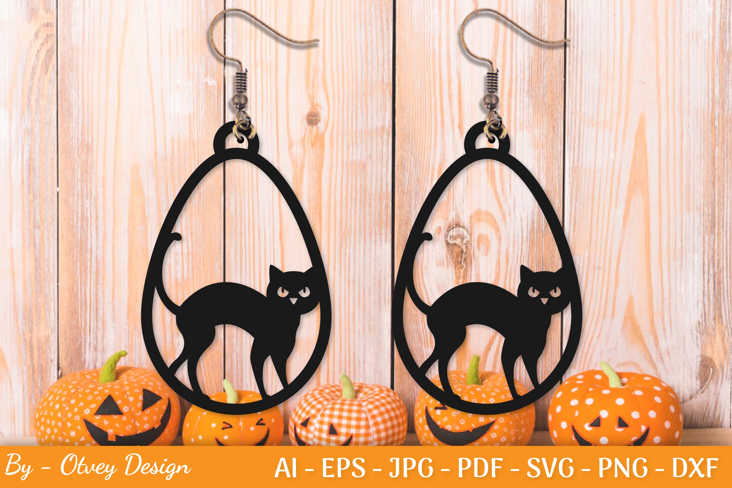 Halloween Earring SVG Bundle