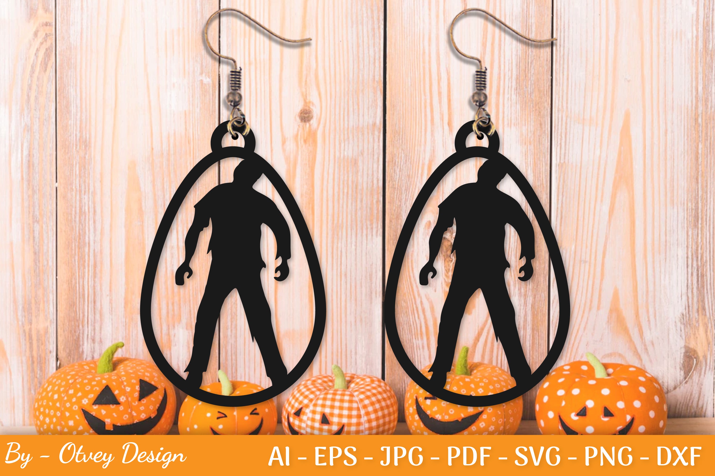 Halloween Earring SVG Bundle
