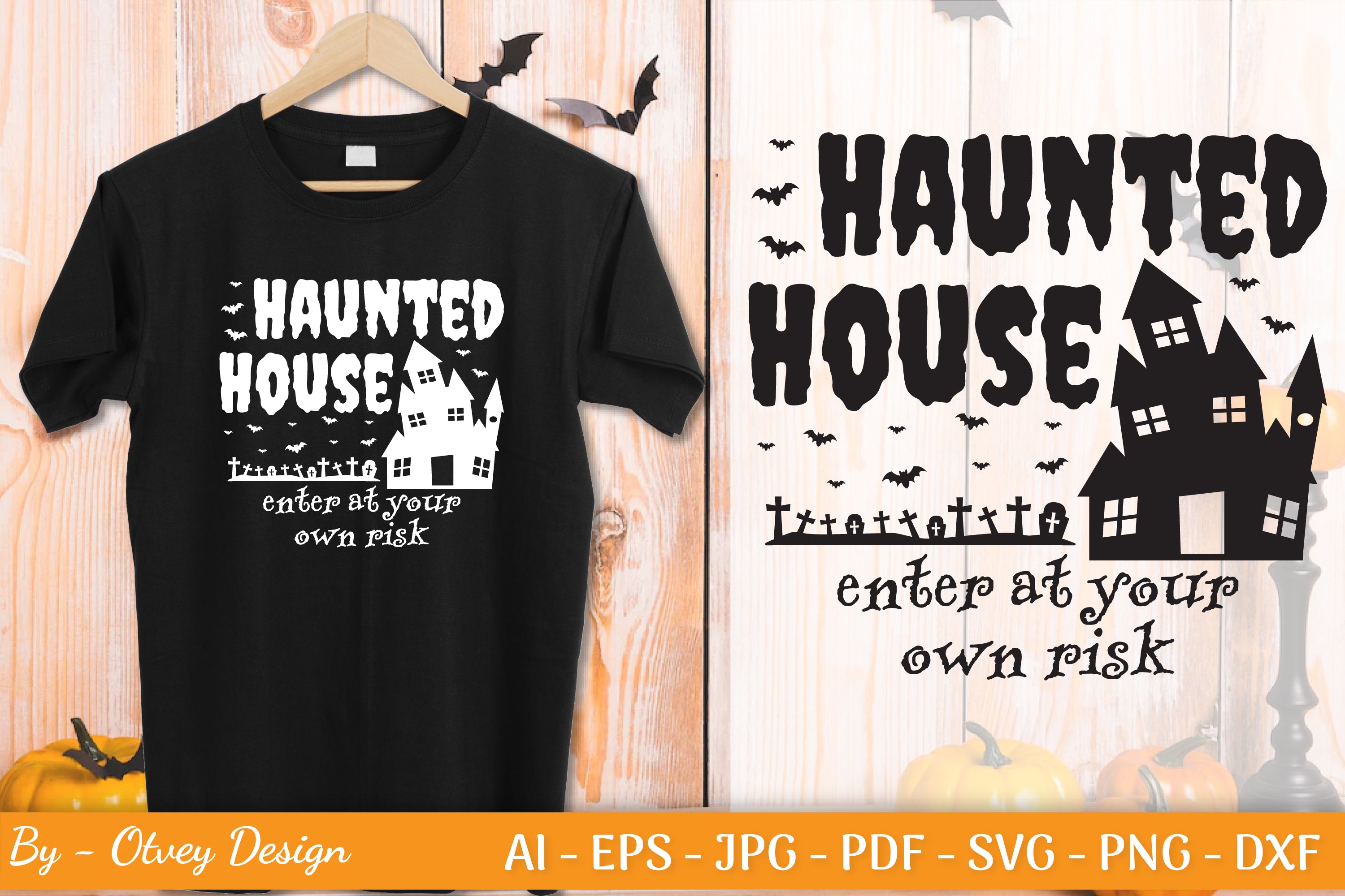 Halloween Farmhouse Sign SVG Bundle