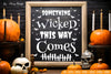 Halloween Farmhouse Sign SVG Bundle