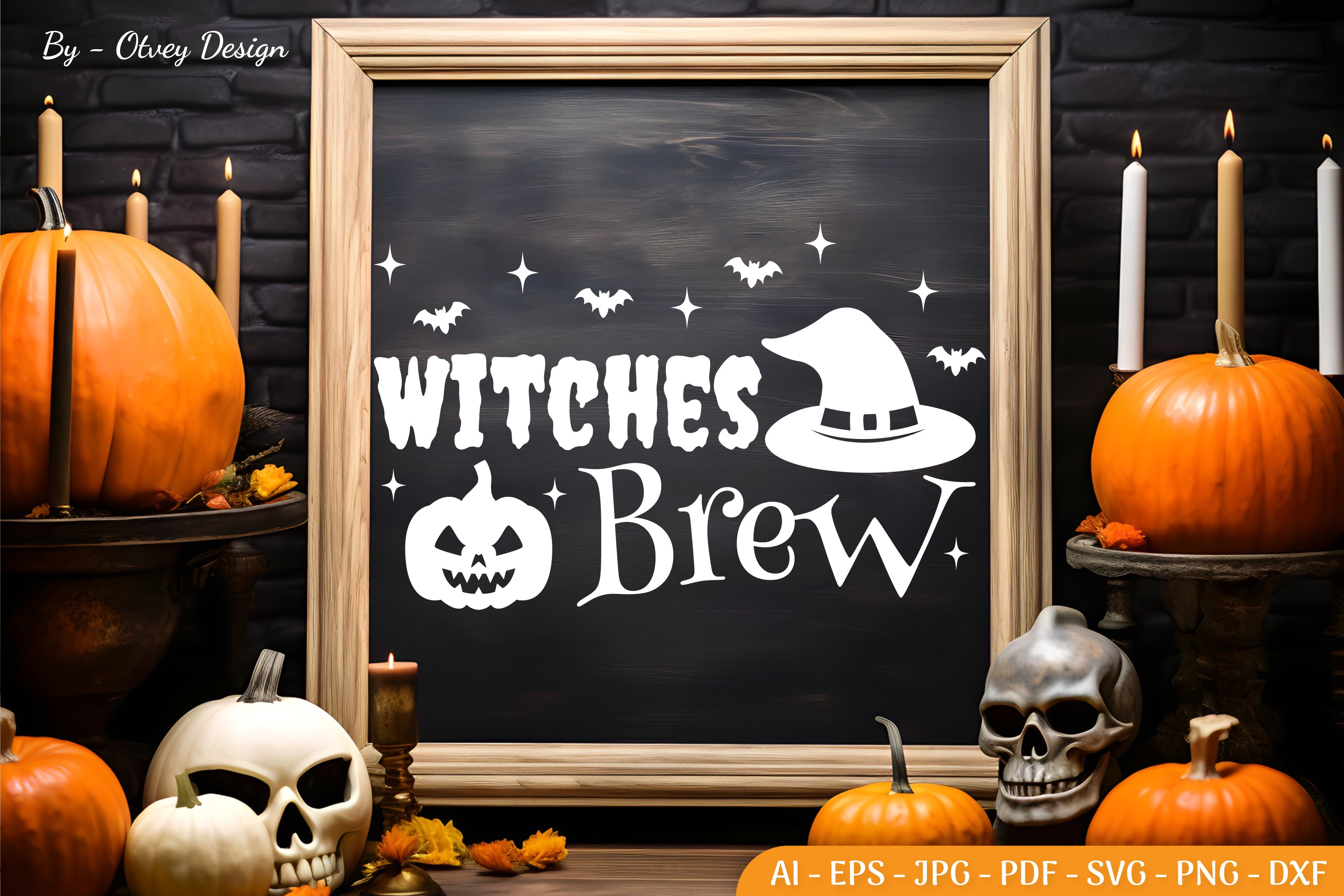 Halloween Farmhouse Sign SVG Bundle