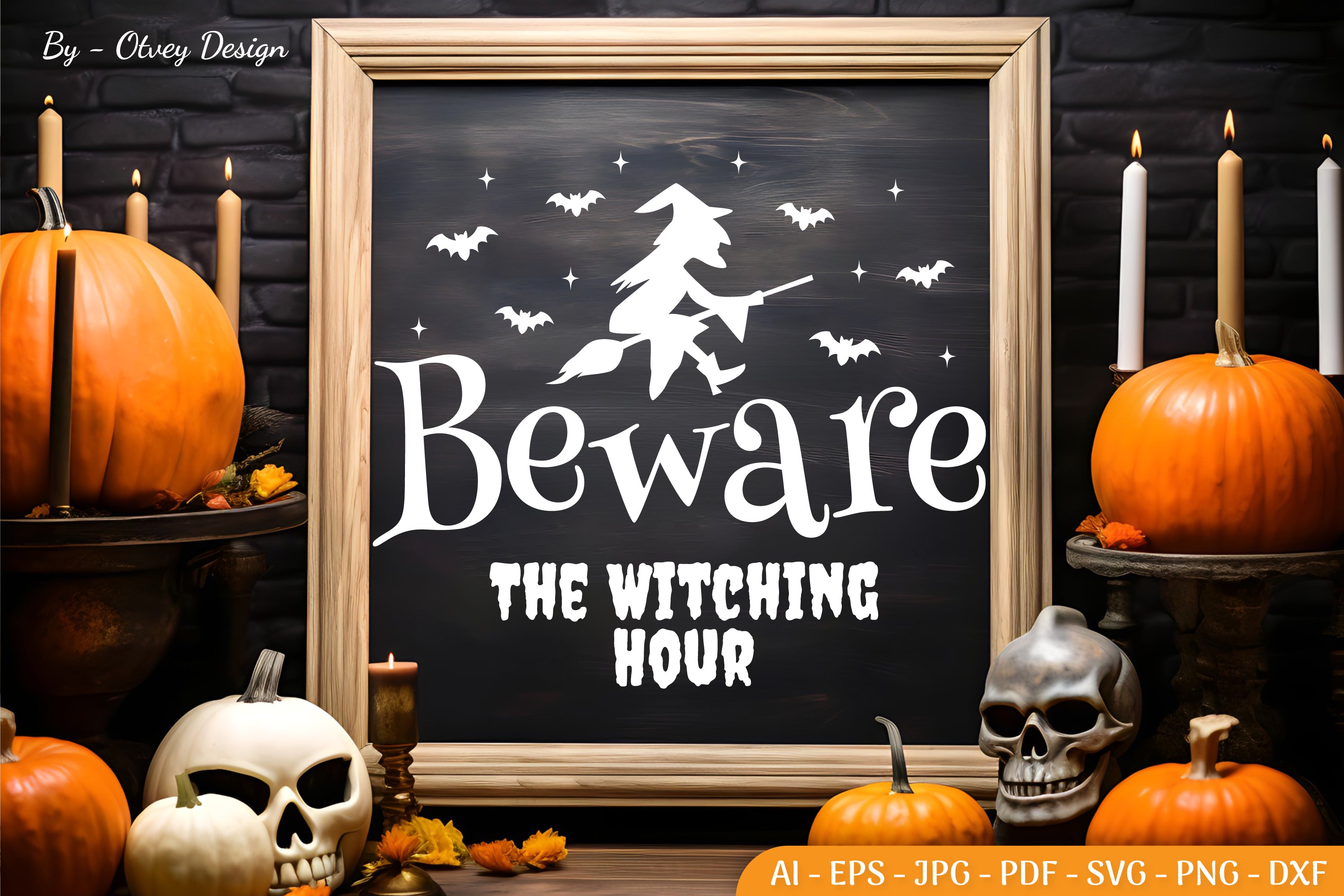 Halloween Farmhouse Sign SVG Bundle