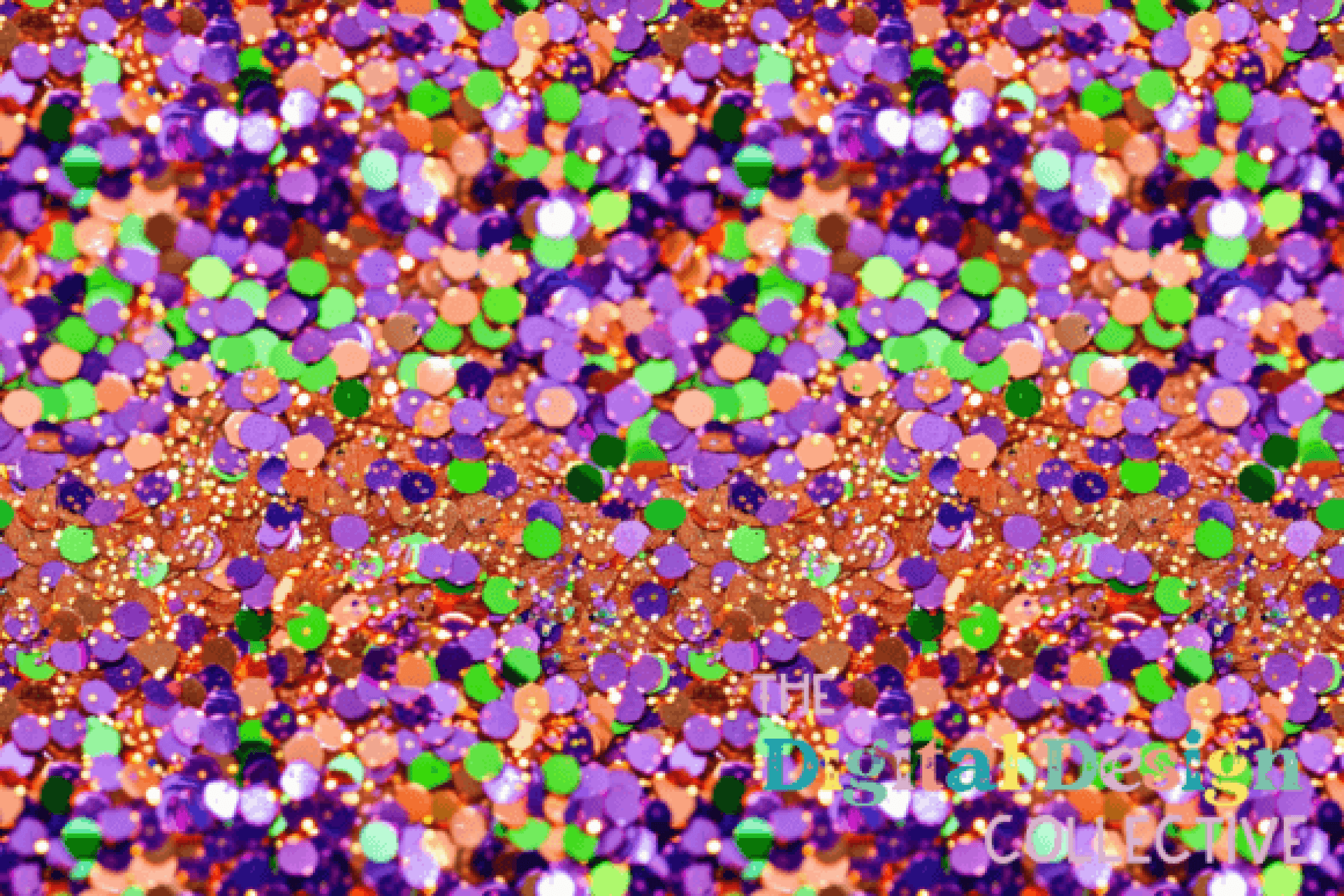 Sparkling Halloween Glitter Digital Paper - CraftNest - Digital Crafting and Art