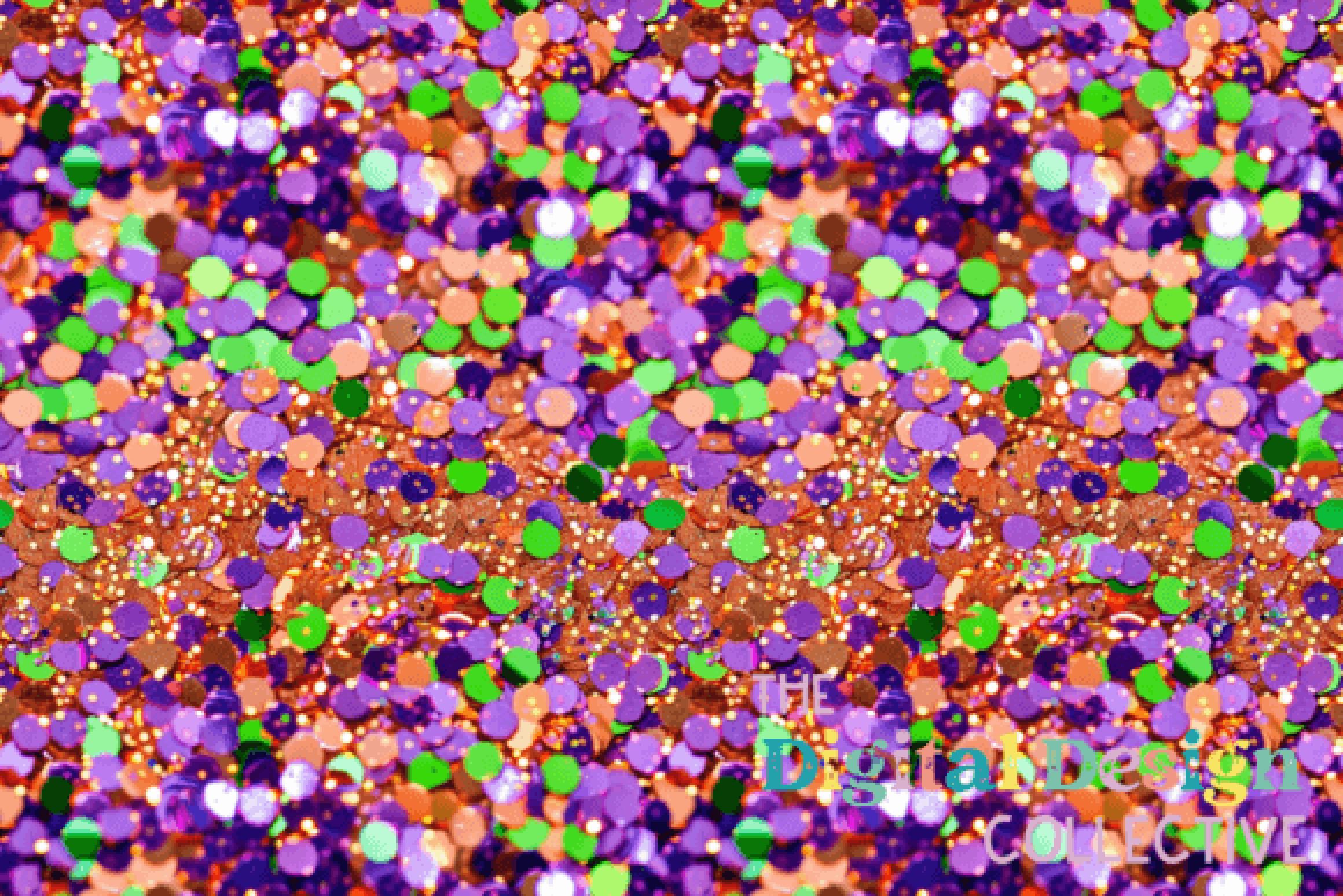 Sparkling Halloween Glitter Digital Paper