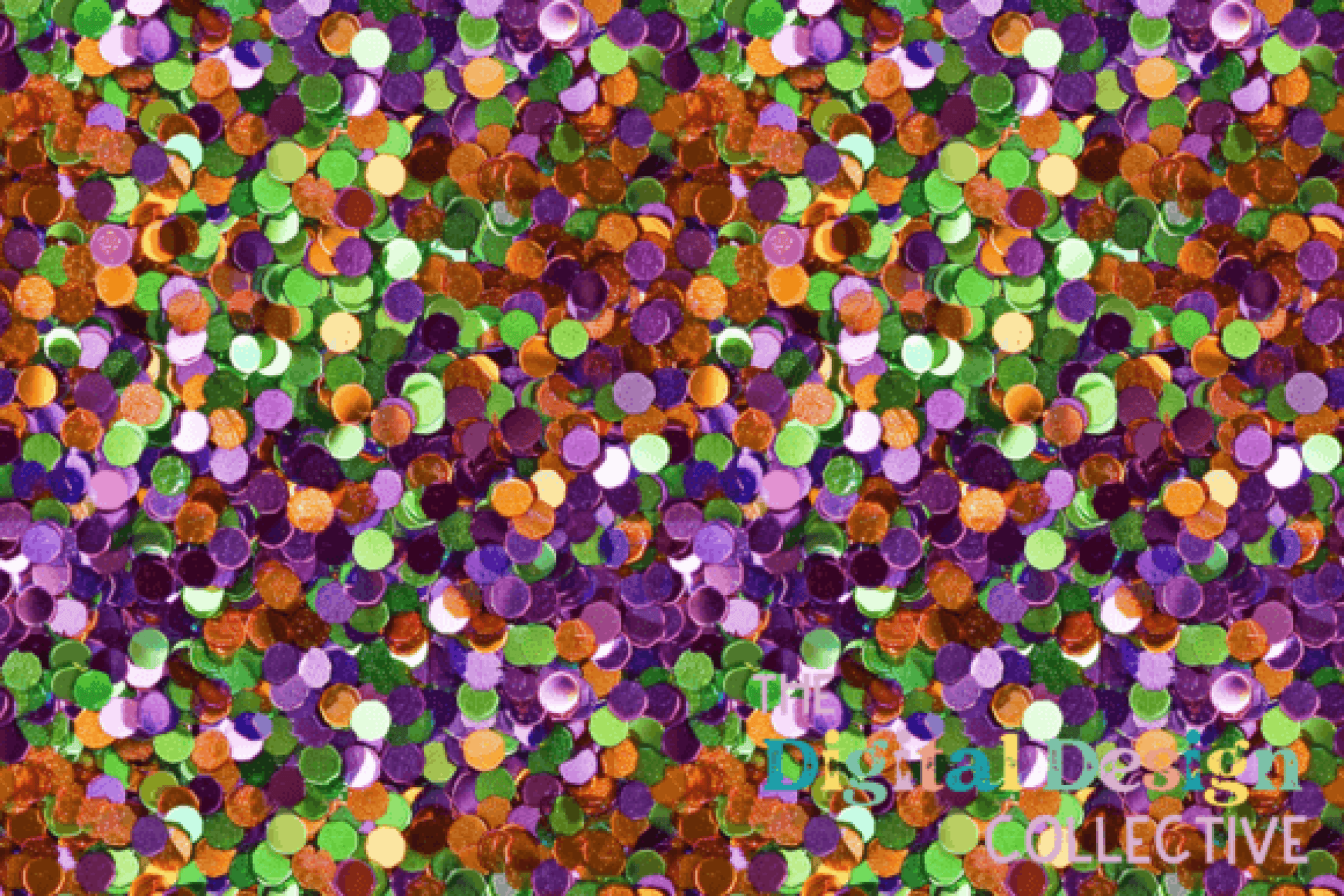 Sparkling Halloween Glitter Digital Paper - CraftNest - Digital Crafting and Art