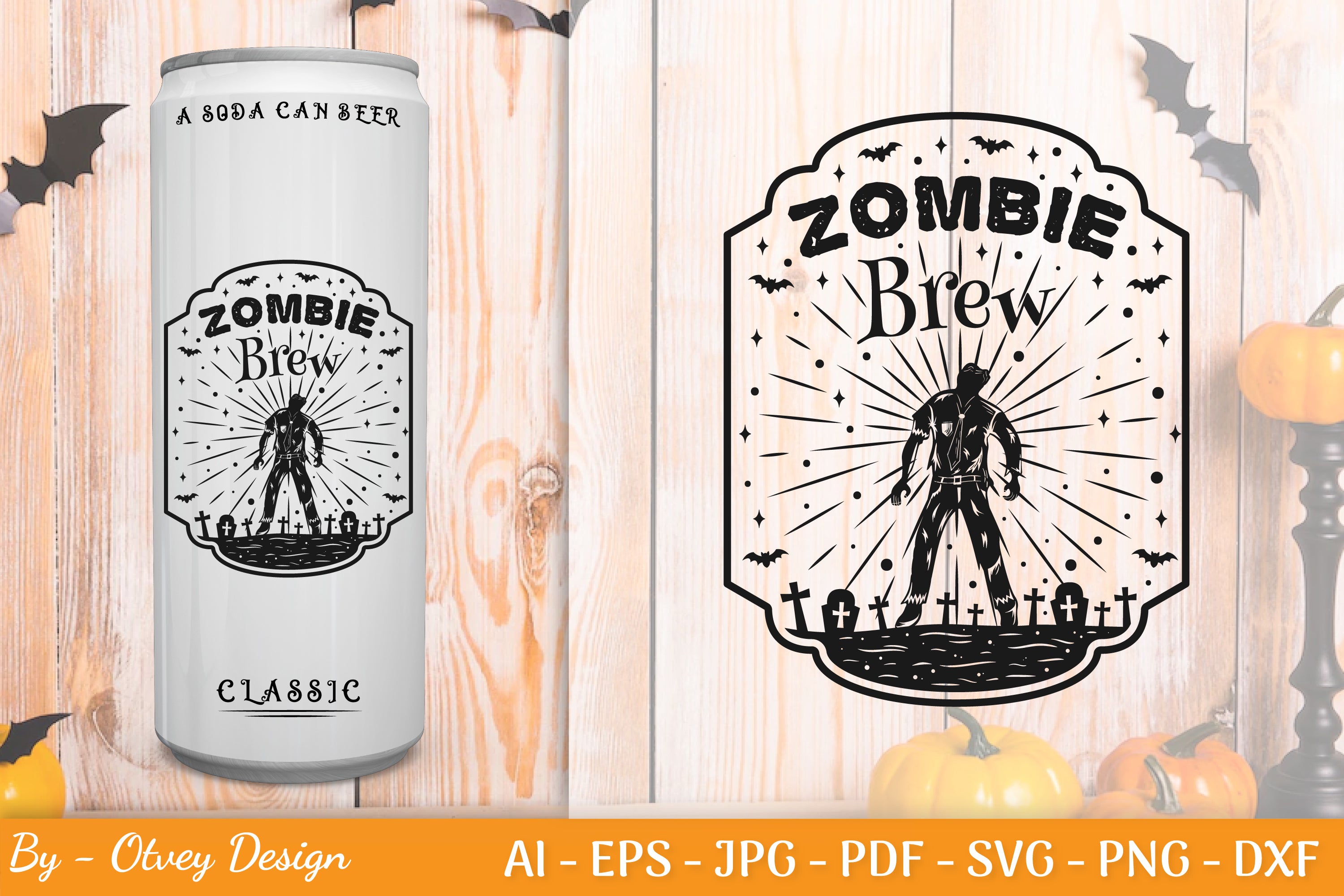 Halloween Spooky Label SVG Bundle