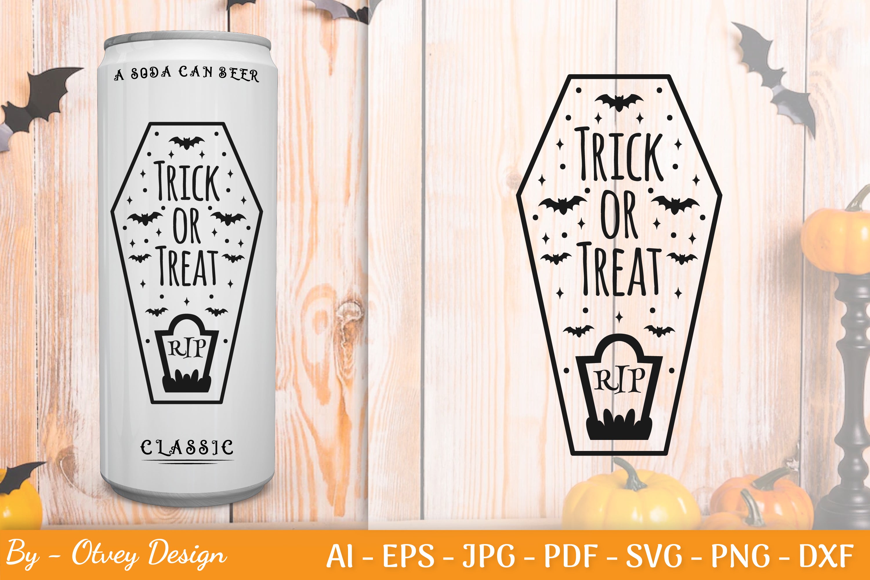 Halloween Spooky Label SVG Bundle