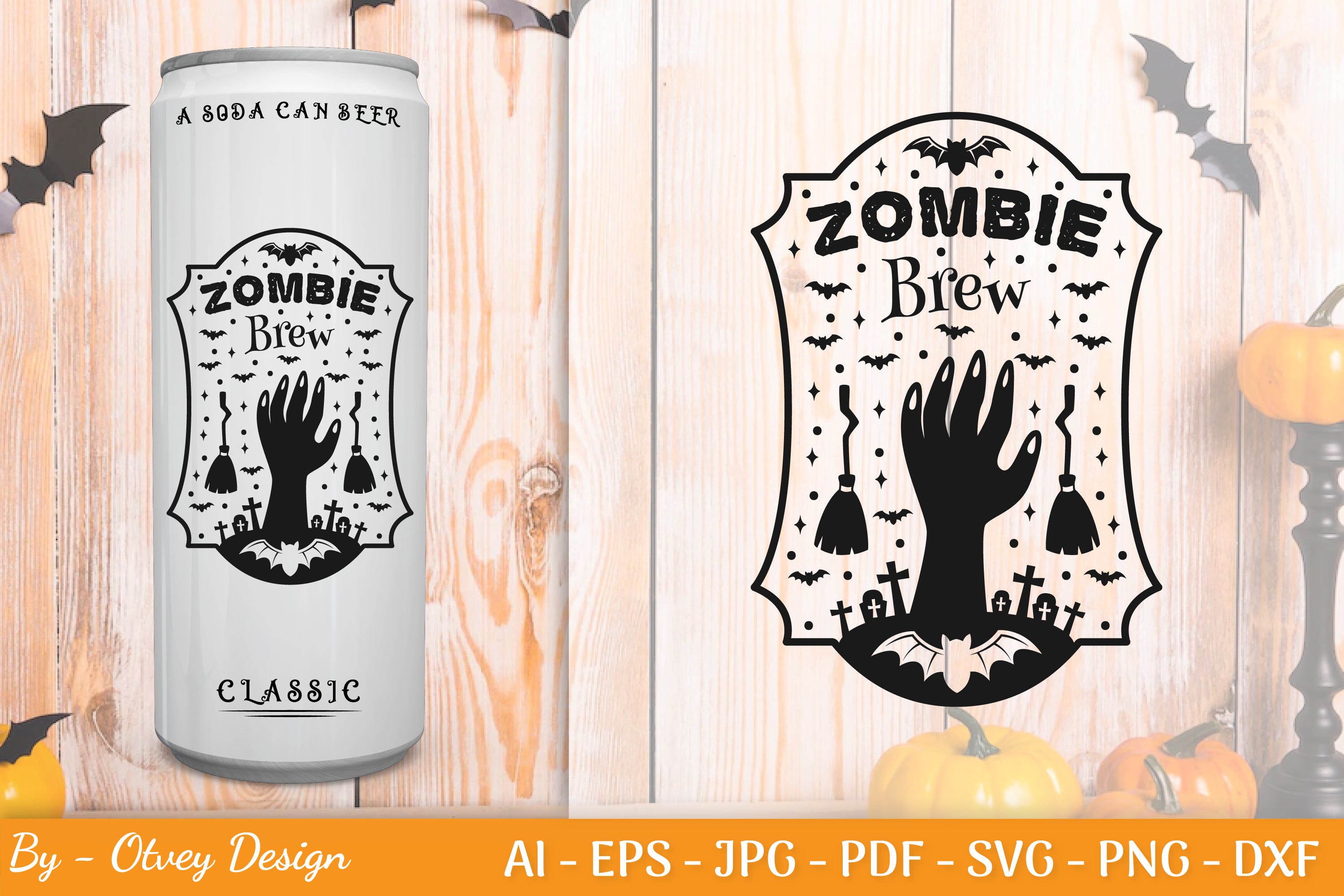 Halloween Spooky Label SVG Bundle