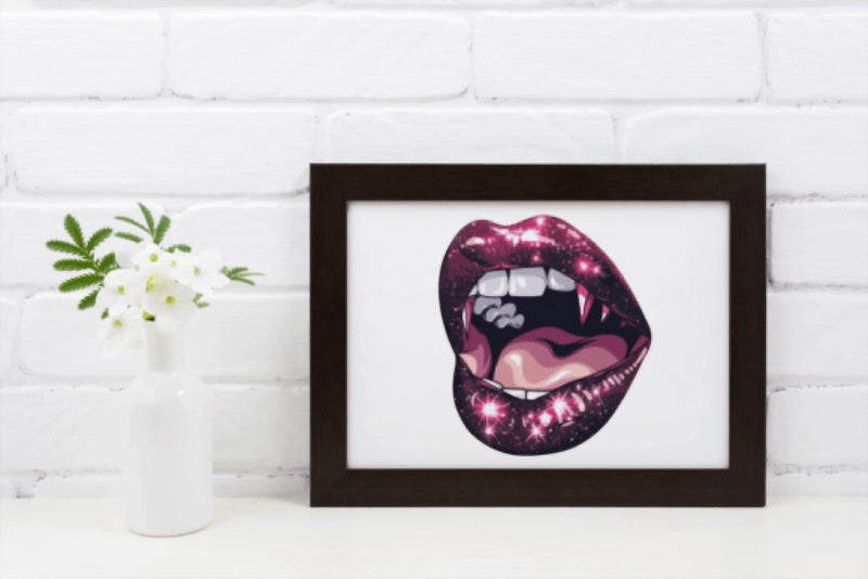 Vampire Lips Halloween Clipart Bundle - CraftNest - Digital Crafting and Art