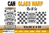 Halloween 16 oz Can Glass Wrap SVG Bundle