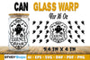 Halloween 16 oz Can Glass Wrap SVG Bundle