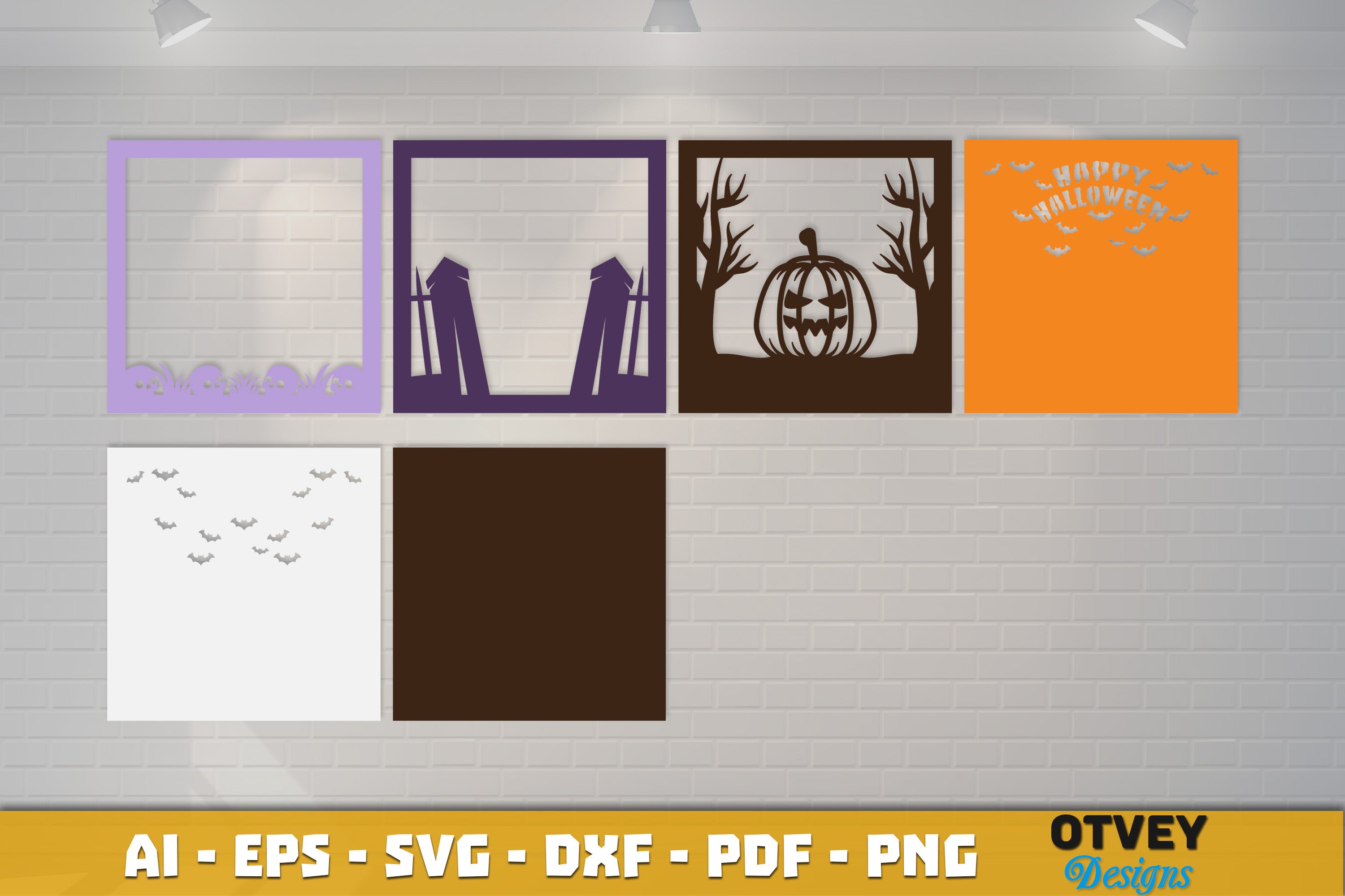 Halloween 3D Shadow Box SVG Bundle - CraftNest - Digital Crafting and Art