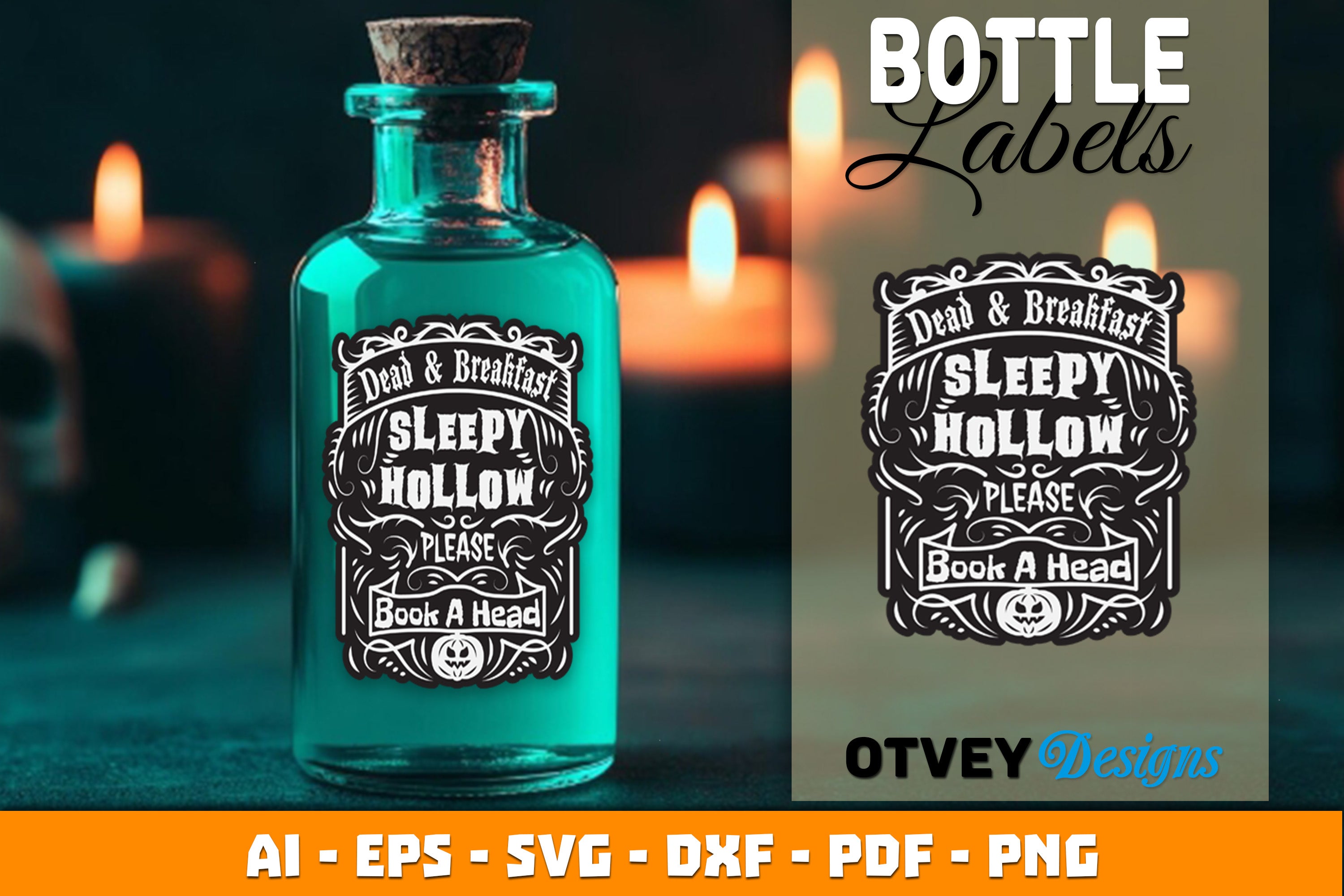 Halloween Witch Potion Label SVG Bundle 21 - CraftNest - Digital Crafting and Art