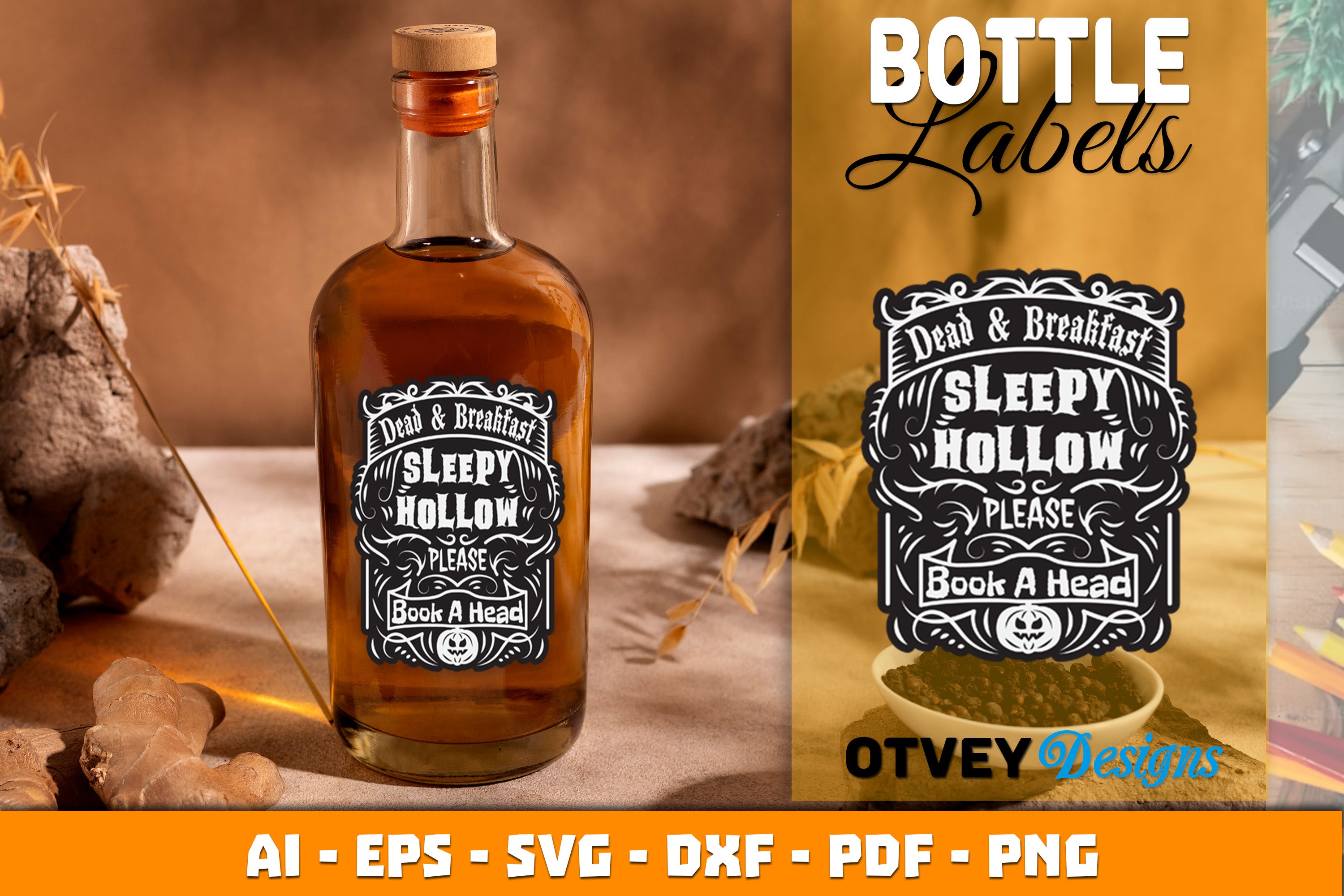 Halloween Witch Potion Label SVG Bundle 21 - CraftNest - Digital Crafting and Art