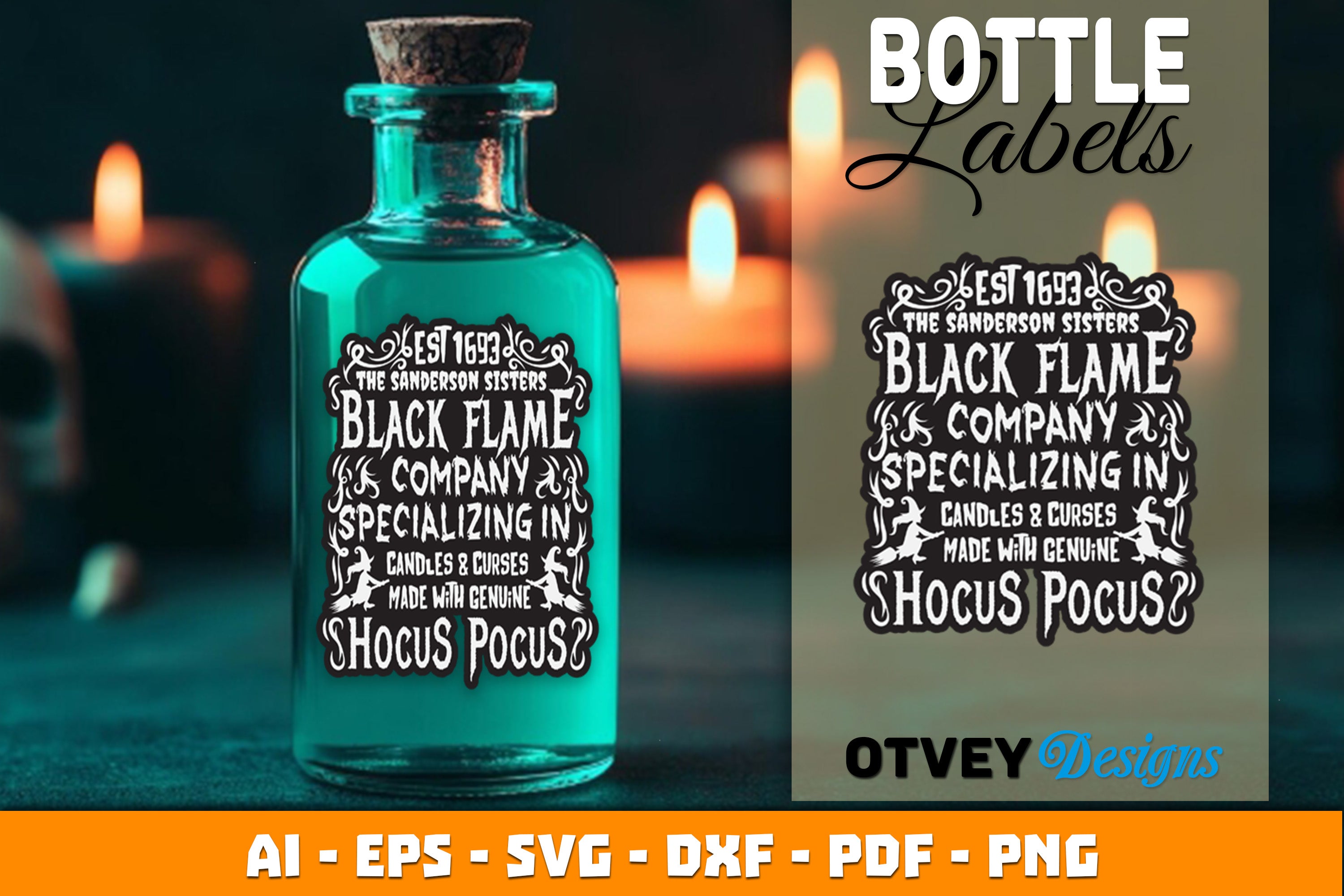 Halloween Witch Potion Label SVG Bundle 20 - CraftNest - Digital Crafting and Art