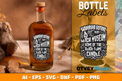 Halloween Witch Potion Bottle Labels SVG Bundle 7 - CraftNest - Digital Crafting and Art