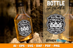 Halloween Witch Potion Bottle Labels SVG Bundle 10 - CraftNest - Digital Crafting and Art