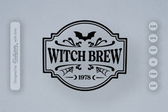 Halloween Bottle Label SVG Bundle 5 - CraftNest - Digital Crafting and Art