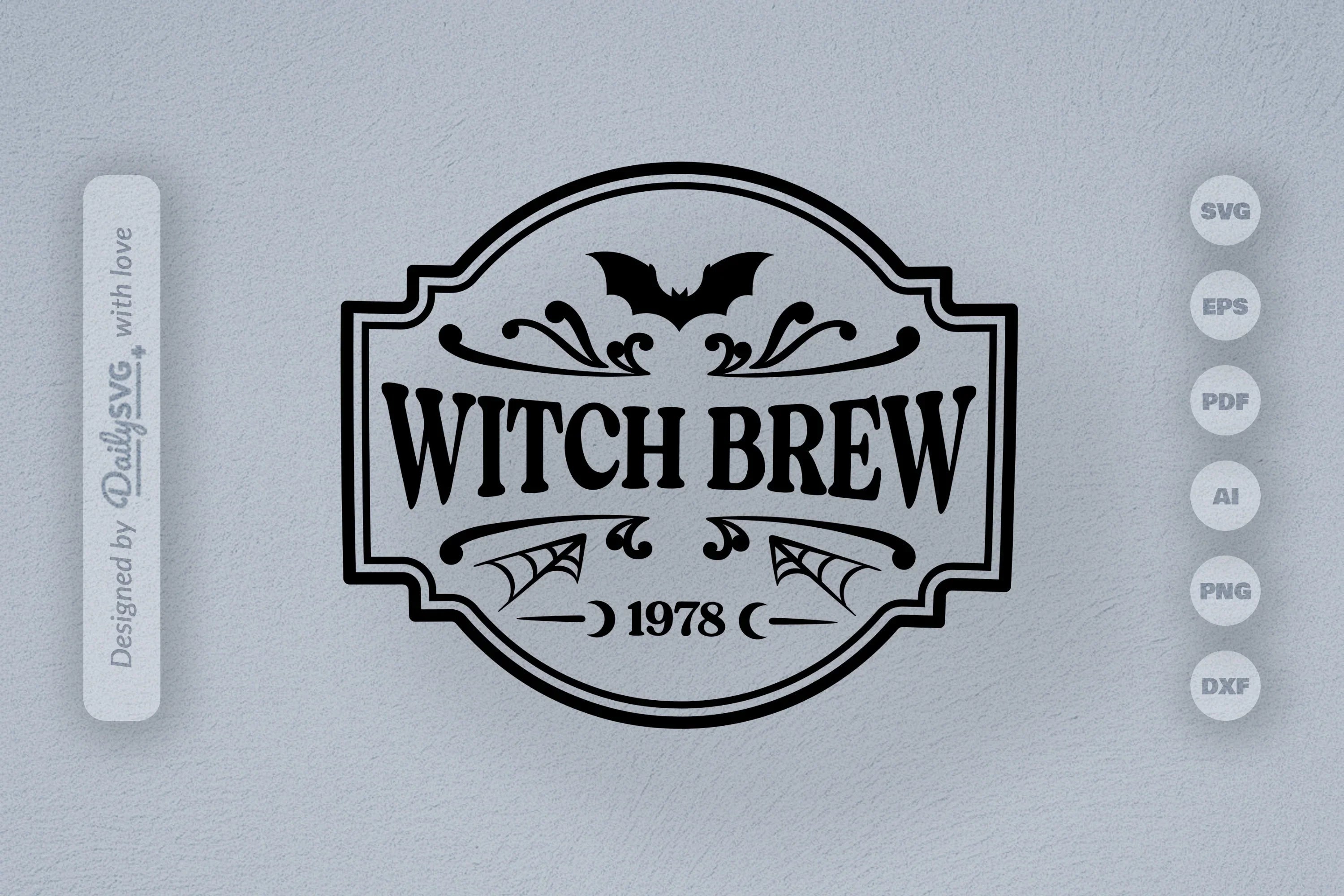 Halloween Bottle Label SVG Bundle 5 - CraftNest - Digital Crafting and Art