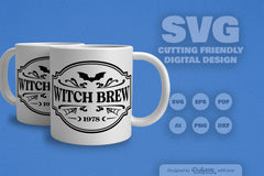 Halloween Bottle Label SVG Bundle 5 - CraftNest - Digital Crafting and Art