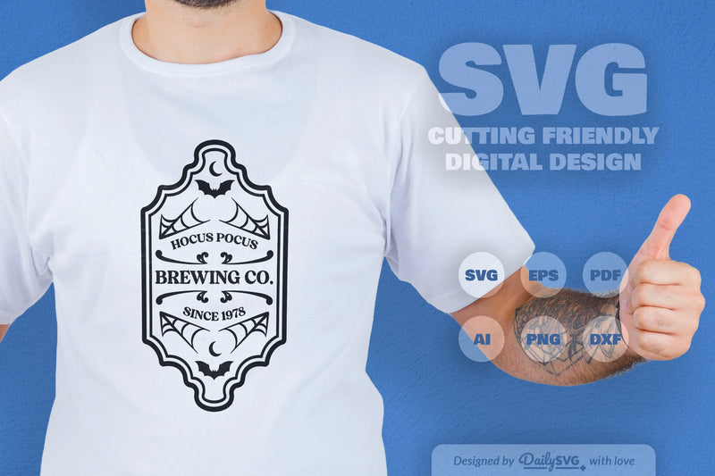 Halloween Bottle Label SVG Bundle 8 - CraftNest - Digital Crafting and Art