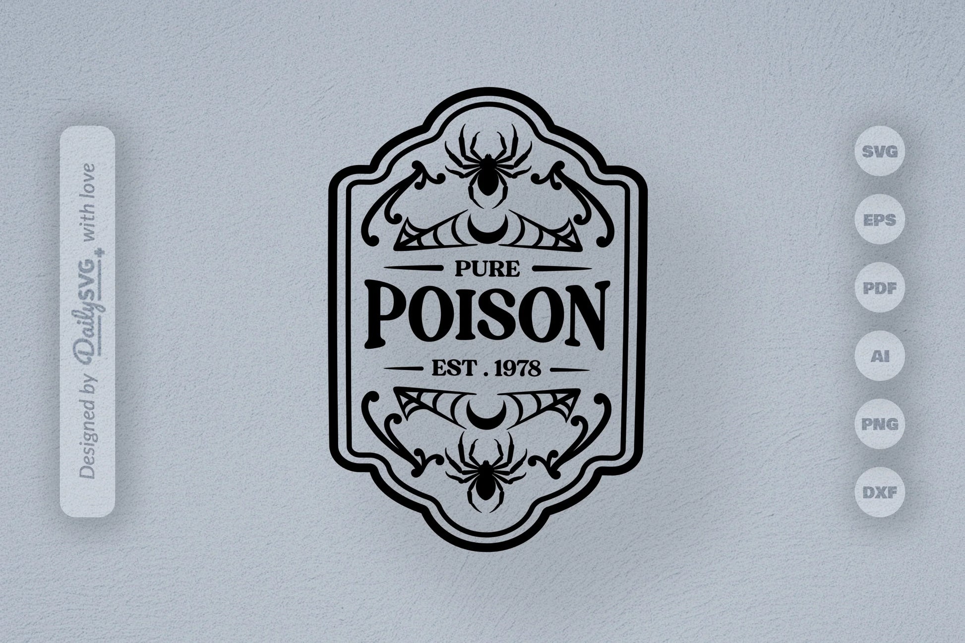 Halloween Bottle Label SVG Bundle 7 - CraftNest - Digital Crafting and Art