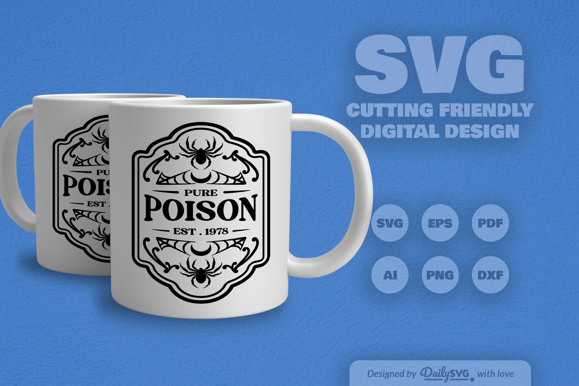 Halloween Bottle Label SVG Bundle 7 - CraftNest - Digital Crafting and Art