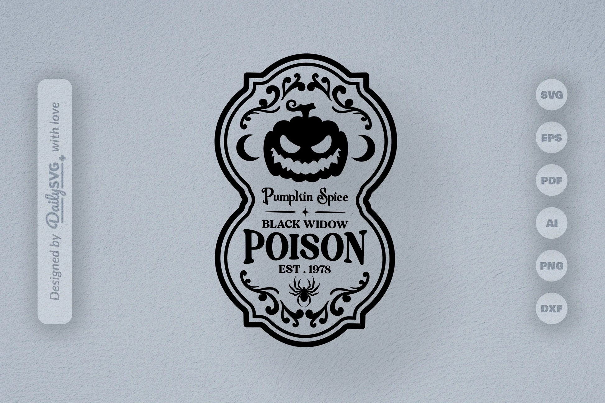 Halloween Bottle Label SVG Bundle 11 - CraftNest - Digital Crafting and Art