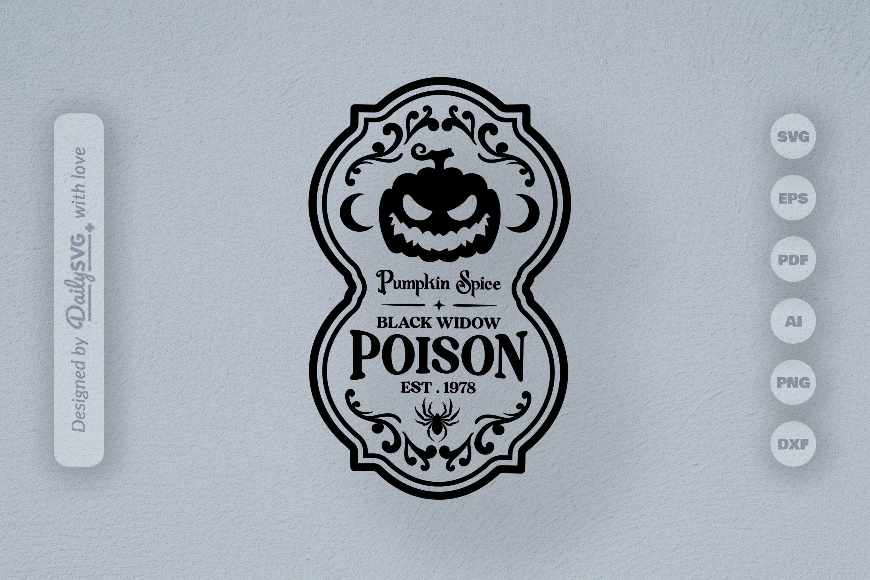 Halloween Bottle Label SVG Bundle 11 - CraftNest - Digital Crafting and Art