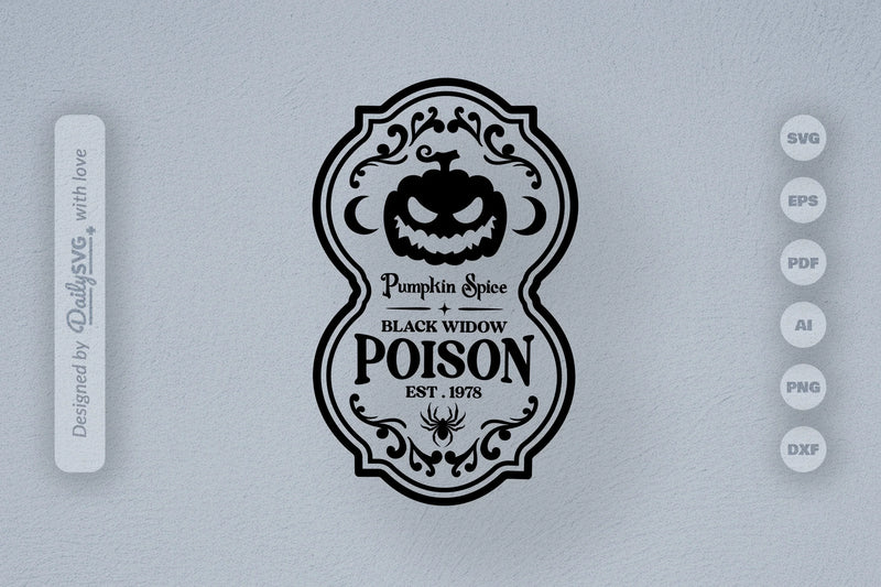 Halloween Bottle Label SVG Bundle 11 - CraftNest - Digital Crafting and Art