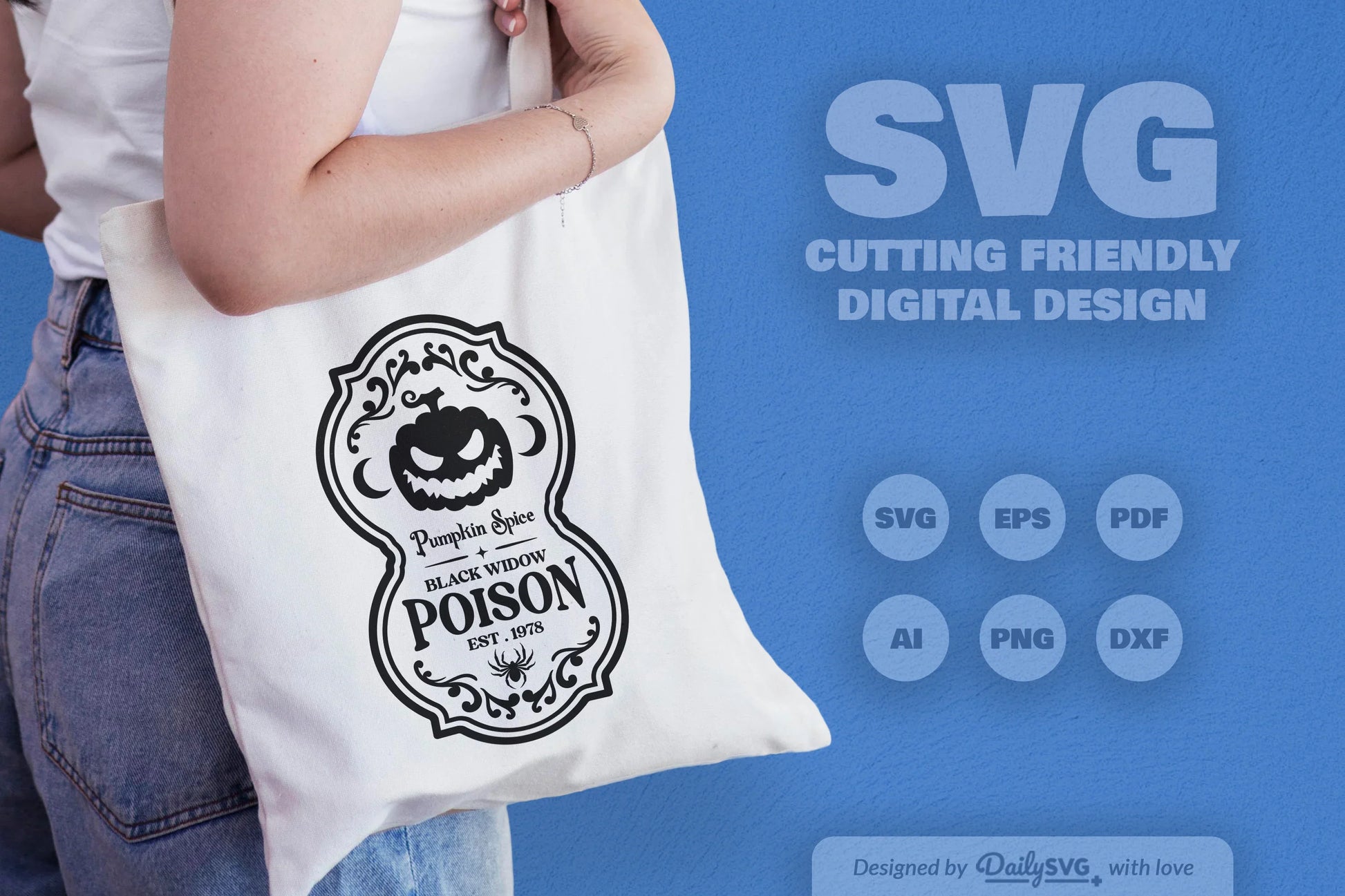 Halloween Bottle Label SVG Bundle 11 - CraftNest - Digital Crafting and Art