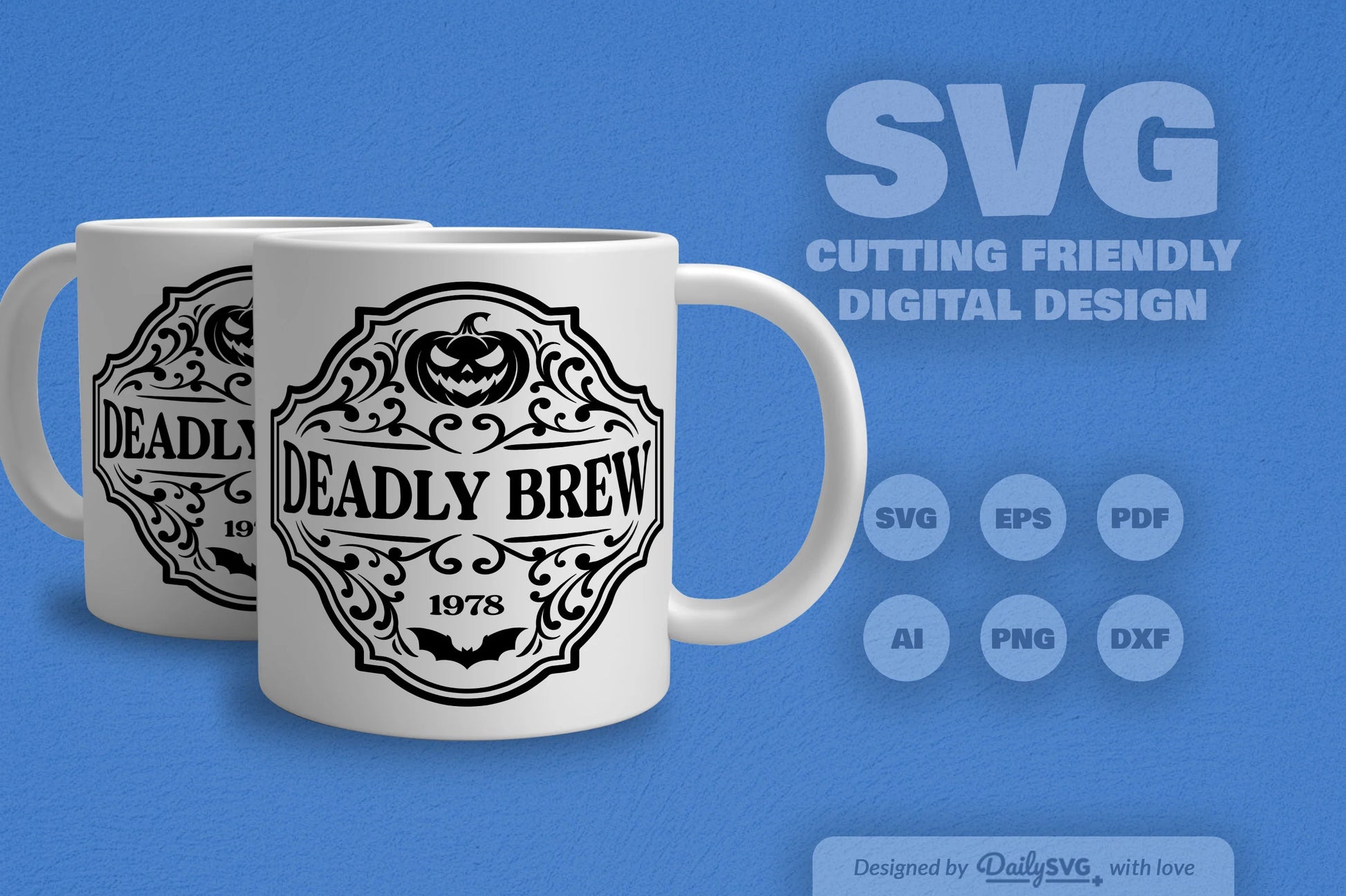 Halloween Bottle Label SVG Bundle 4 - CraftNest - Digital Crafting and Art