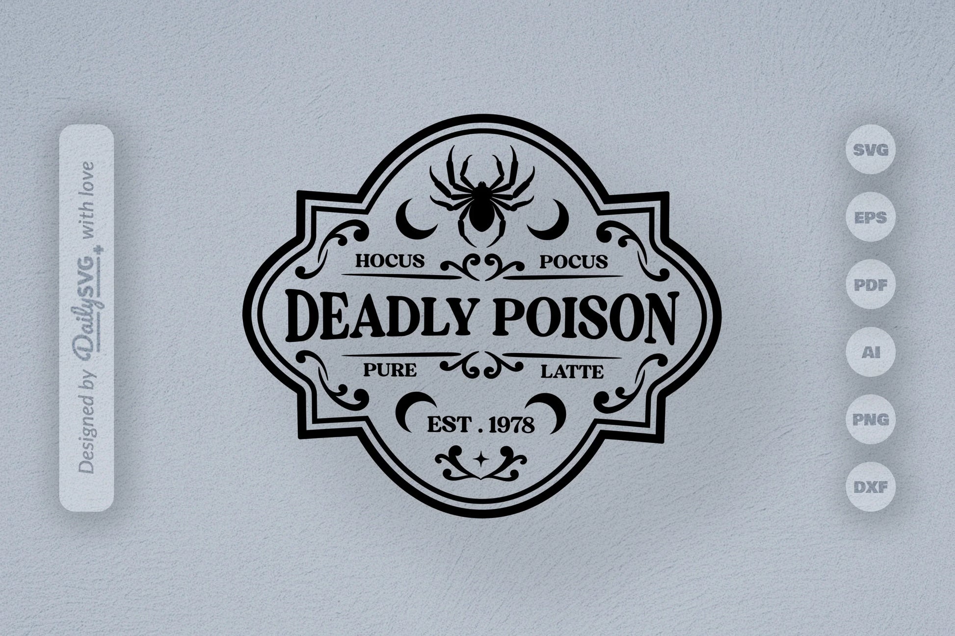 Halloween Bottle Label SVG Bundle 3 - CraftNest - Digital Crafting and Art