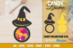 Halloween Candy Dome Designs SVG Bundle - CraftNest - Digital Crafting and Art