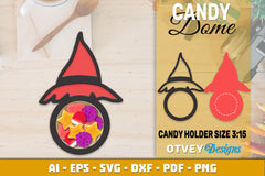 Halloween Candy Dome Designs SVG Bundle 3 - CraftNest - Digital Crafting and Art