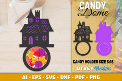 Halloween Candy Dome Designs SVG Bundle 20 - CraftNest - Digital Crafting and Art
