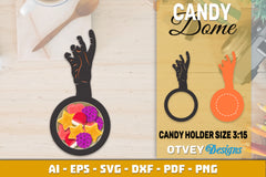 Halloween Candy Dome Designs SVG Bundle 30 - CraftNest - Digital Crafting and Art