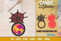 Halloween Candy Dome Designs SVG Bundle 45 - CraftNest - Digital Crafting and Art