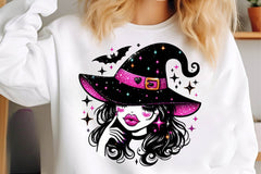 Halloween Cute Witch Clipart Bundle - CraftNest - Digital Crafting and Art