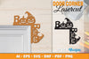 Halloween Door Corner Lasercut SVG Bundle