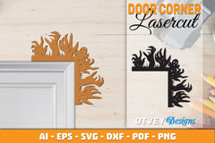 Halloween Door Corner Lasercut SVG Bundle 20 - CraftNest - Digital Crafting and Art
