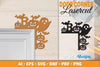 Halloween Door Corner Lasercut SVG Bundle