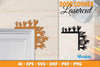 Halloween Door Corner Lasercut SVG Bundle