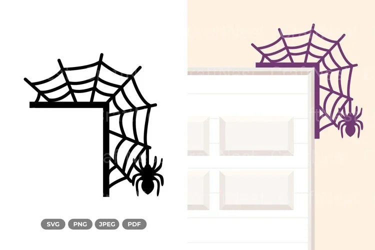 Halloween Door Corner SVG Bundle - Cut File Collection - CraftNest - Digital Crafting and Art