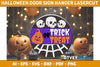 Halloween Door Hanger Sign SVG Bundle