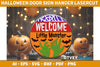 Halloween Door Hanger Sign SVG Bundle