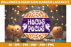 Halloween Door Hanger Sign SVG Bundle