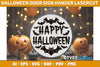 Halloween Door Hanger Sign SVG Bundle