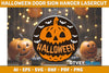 Halloween Door Hanger Sign SVG Bundle
